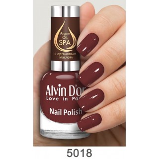 Alvin D`or SPA лак для ногтей с аргановым маслом 5018