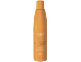Блеск-шампунь для всех типов волос, Estel Curex Brilliance 300ml