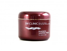 Ночная маска 3W Clinic Placenta Sleeping Pack 100g