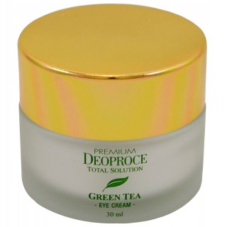 Deoproce GREEN TEA Крем для век увлажняющий с экстрактом зеленого чая PREMIUM DEOPROCE GREENTEA TOTAL SOLUTION EYE CREAM 30ml 