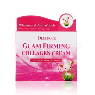 Deoproce Moisture Glam Firming Collagen Cream - Крем для лица подтягивающий с коллагеном, 100 г