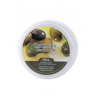 Крем для лица и тела на основе масла оливы Deoproce Natural Skin Olive Nourishing 100gr