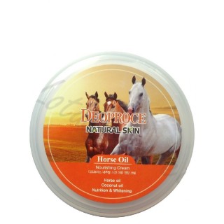 Питательный крем для лица и тела с конским жиром Deoproce Natural Skin Horse Oil Nourishing Cream