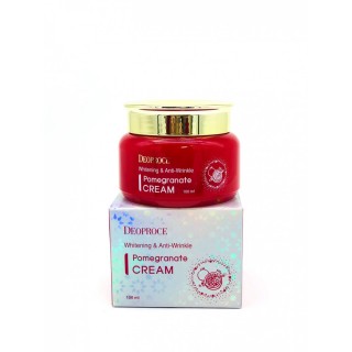 Deoproce Whitening & Anti-Wrinkle Pomegranate Cream 100ml - Крем на основе экстракта граната 100мл