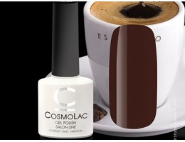 Гель-лак CosmoLac Черный кофе 139 черно-коричневый 7.5мл