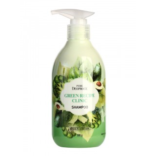 Шампунь для волос укрепляющий Pure Deoproce  Green Recipe Clinic Shampoo 300гр