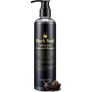 Шампунь с улиточным муцином Secret Key Black Snail All in One Treatment Shampoo 250ml