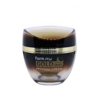 Премиальный крем с золотом и муцином улитки Farm Stay Gold Snail Premium Cream 50ml