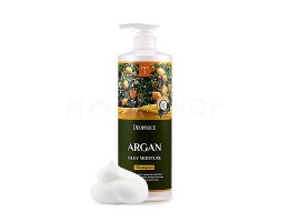 DEOPROCE Argan Silky Moisture Shampoo Увлажняющий шампунь с маслом арганы 1000ml