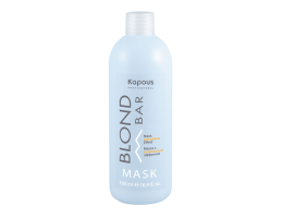 Kapous Professional Blond Bar Маска с антижелтым эффектом, 500 мл