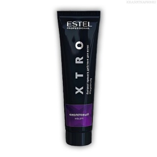 Estel, Пигмент прямого действия для волос XTRO, фиолетовый 60мл