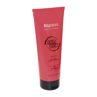 Kapous Краситель прямого действия для волос «Rainbow», Красный, 200 мл