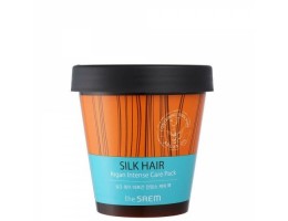 Питательная маска для волос с аргановым маслом The Saem Silk Hair Argan Intense Care Pack 200мл
